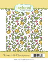 Taylored Expressions - Flower Patch Background Stamp