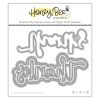 Honey Bee Stamps - Honey Cuts - Thanks Die