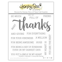 Honey Bee Stamps - Thanks Buzzword Stamp Set