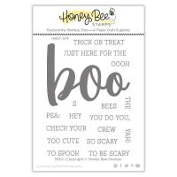 Honey Bee Stamps - Boo Buzzword Stamp Set