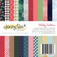 Honey Bee Stamps - Holiday Traditions Paper Pad
