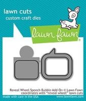 Lawn Fawn Lawn Cuts - Reveal Wheel Speech Bubble Add-on