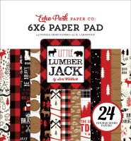 Echo Park - Little Lumberjack 6x6 paper pad