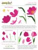 Honey Bee Stamps - Honey Cuts - Lovely Layers Tulips Dies