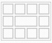 My Favorite Things - Horizontal Collage Cover-up Die