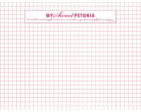 My Sweet Petunia - Misti Grid Paper Pad  -