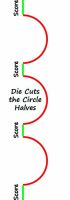 The Paper Cut - Triple Circle Card Making Die