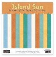 Paper Loft Island Sun Distressed Cardstock 12X12