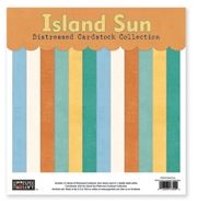 Paper Loft Island Sun Distressed Cardstock 12X12