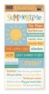 Paper Loft Island Sun Summertime Accessory Sheet