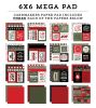 Echo Park - 6X6 Salutations Christmas Cardmarkers Mega Pad