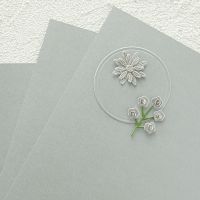 Spellbinders - Brush Silver Cardstock