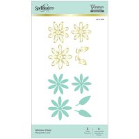 Spellbinders - Glimmer Daisy Hot Foil Plate & Die Set