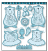 Dare 2b Artzy - Groundhog Garden Stamp AND Die Set