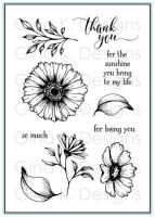 Gina K Designs - Vibrant Blooms Stamp Set  -