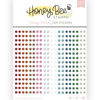 Honey Bee Stamps - Gem Stickers - Vintage Holiday  -