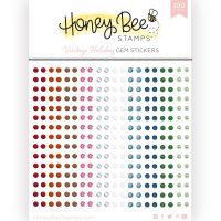 Honey Bee Stamps - Gem Stickers - Vintage Holiday  -