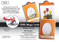 The Paper Cut - Oval Magic Cards  -