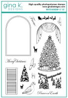 Gina K Designs - Winter Window Stamp Set