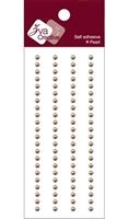 Zva Basic Lines Pearls - 0.03cm Taupe