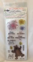 Art Gone Wild - Sparkler Bear Stamp Set