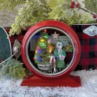 Tim Holtz Idea-ology - Red Curio Clock