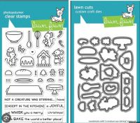 Lawn Fawn - A Creature Was Stirring Stamp AND Die Set