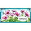 Stampendous - Slim Cosmos Blooms Stamp