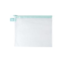 Avery Elle - Small Zippered Vinyl Mesh Bag  -