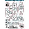 Dare 2B Artzy All the Buzz - Honey Bear Stamp AND Die Set