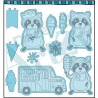 Dare 2B Artzy Ice Cream Social - Raccoon Party Dies  -