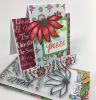 Dare 2b Artzy - Totally Tracy Holly Xmas Stamp Set AND Dies
