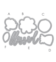 WPlus9 - Doodle Bud Die Set