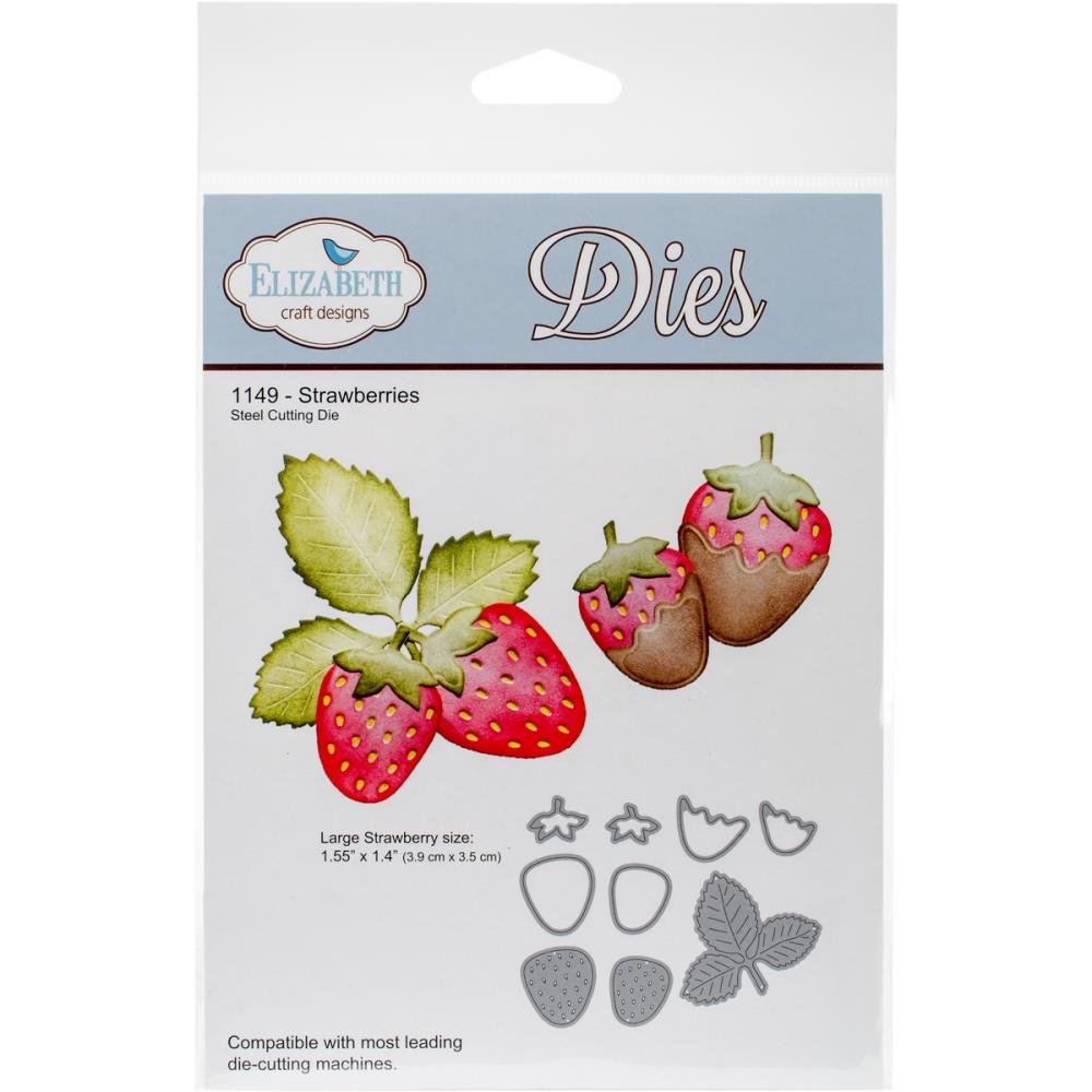 Elizabeth Craft Designs Strawberries Die