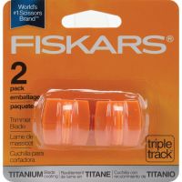 Fiskars TripleTrack High-Profile Titanium Blades 2/Pkg