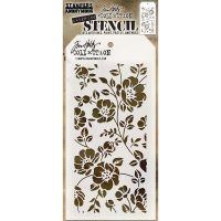 Tim Holtz Stampers Anonymous - Floral Stencil