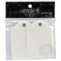 Graphic 45 Staples - Ivory Artist Trading Tags