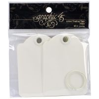 Graphic 45 Staples - Ivory Artist Trading Tags