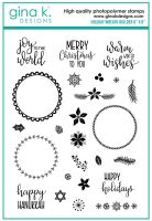 Gina K Designs - Holiday Wreath Builder  -