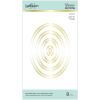Spellbinders - Essential Due Lines Glimmer Oval Glimmer Plates  -