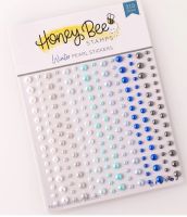 Honey Bee Stamps - Winter Pearl Stickers