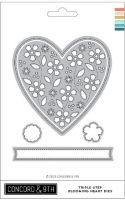 Tim Holtz Stampers Anonymous - Heartstruck Stencil