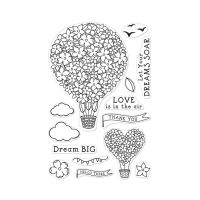 Hero Arts - Hot Air Balloons Stamp Set  -