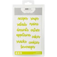 Kaisercraft - Recipe Book Word Pack