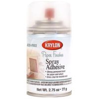 Krylon - Paper Finishes Spray Adhesive  ^