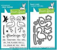 Lawn Fawn - Flamingo Together Stamp and Die Set  -
