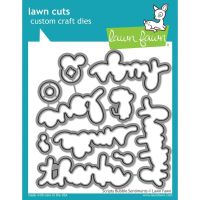 Lawn Fawn Lawn Cuts  - Scripty Bubble Sentiments Die Set  -