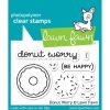 Lawn Fawn - Donut Worry Stamp Set WITH DIE  -