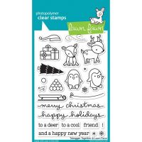 Lawn Fawn - Toboggan Together Clear Stamp Set
