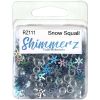Buttons Galore & More - Snow Squal Shimmerz  -
